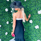 Erin Monochrome Midi Dress