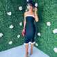 Erin Monochrome Midi Dress