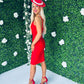 Sadhbh Occasion Mini Dress Red