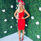 Sadhbh Occasion Mini Dress Red