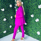 Glenda Double Breasted Suit Orchid
