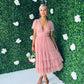 Siobhan Occasion Maxi Dress Blush