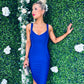 Sadhbh Occasion Mini Dress Royal