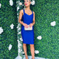 Sadhbh Occasion Mini Dress Royal