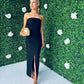Irene Occasion Maxi Dress Black