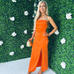Blane Cowl Neck Maxi Dress Amber