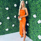 Blane Cowl Neck Maxi Dress Amber