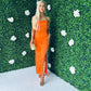 Blane Cowl Neck Maxi Dress Amber