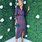 Carol Midi Dress Wave Multi