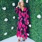 Weslyn Midaxi Dress Floral Black