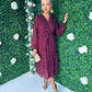 Gianna Pleated Midi Burg