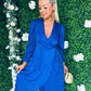 Hattie Midi Dress Splash Blue