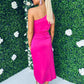 Aoibhin Midi Dress Fuchsia