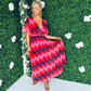 Siera Banded Midaxi Dress