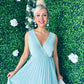 Rocco Pleated Dress Pastel