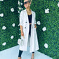 Ciana Light Trench Coat Cream  Pre Order 21 Sept