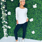 Mica Star Jumper Cream