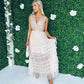 Odette Sequin & Tulle Dress Blush