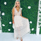 Odette Sequin & Tulle Dress Blush