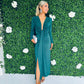 Demi Knot Detail Dress Forest