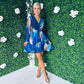 Laoise Mini Dress Blue