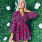 Ruby Tie Front Skater Mini Dress
