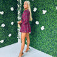 Ruby Tie Front Skater Mini Dress
