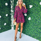 Ruby Tie Front Skater Mini Dress