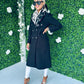 Rachel Double Breasted Coat Black