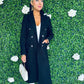Rachel Double Breasted Coat Black