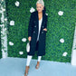Rachel Double Breasted Coat Black