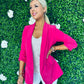 Pam Tailored Blazer Fuchsia