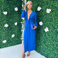 Demi Knot Detail Dress Royal