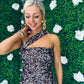 Jessica Sequin Maxi Dress Rose Gold