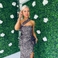Jessica Sequin Maxi Dress Rose Gold