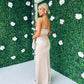 Aine Drape Detail Dress Champ