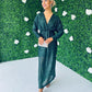 Morgan Sequin Occasion Dress Forest