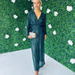 Morgan Sequin Occasion Dress Forest