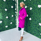 Joan Longline Coat Orchid