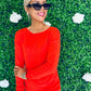 Finny Star Jumper Orange
