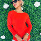 Finny Star Jumper Orange