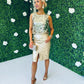 Peyton Sequin Top Gold