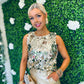 Peyton Sequin Top Gold