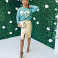 Java Midi Skirt Gold