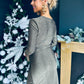 Eloise Detailed Mini Dress Gold