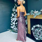 Gorgi Sequin Maxi Dress Rose Gold