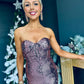 Gorgi Sequin Maxi Dress Rose Gold