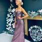 Gorgi Sequin Maxi Dress Rose Gold