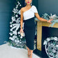 Scarlett Detailed Occasion Dress Black