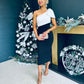 Scarlett Detailed Occasion Dress Black